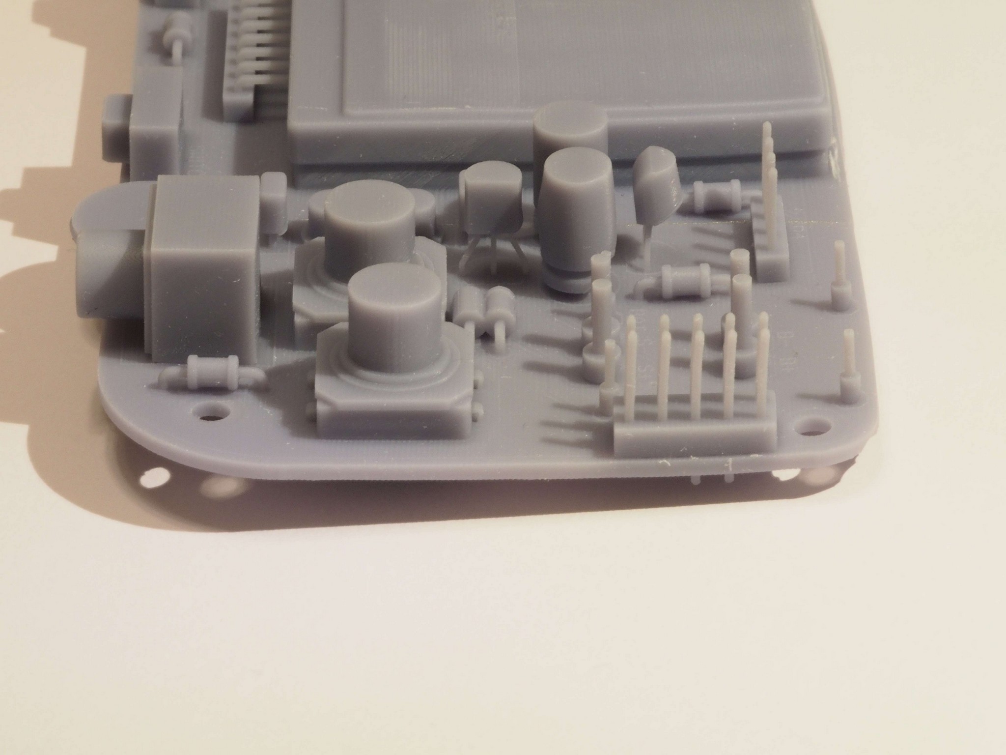 SLA 3D Print of Gamebuino STEP Model