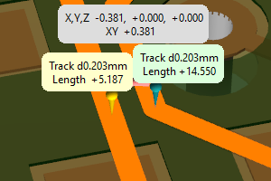 Track to Track measurement
