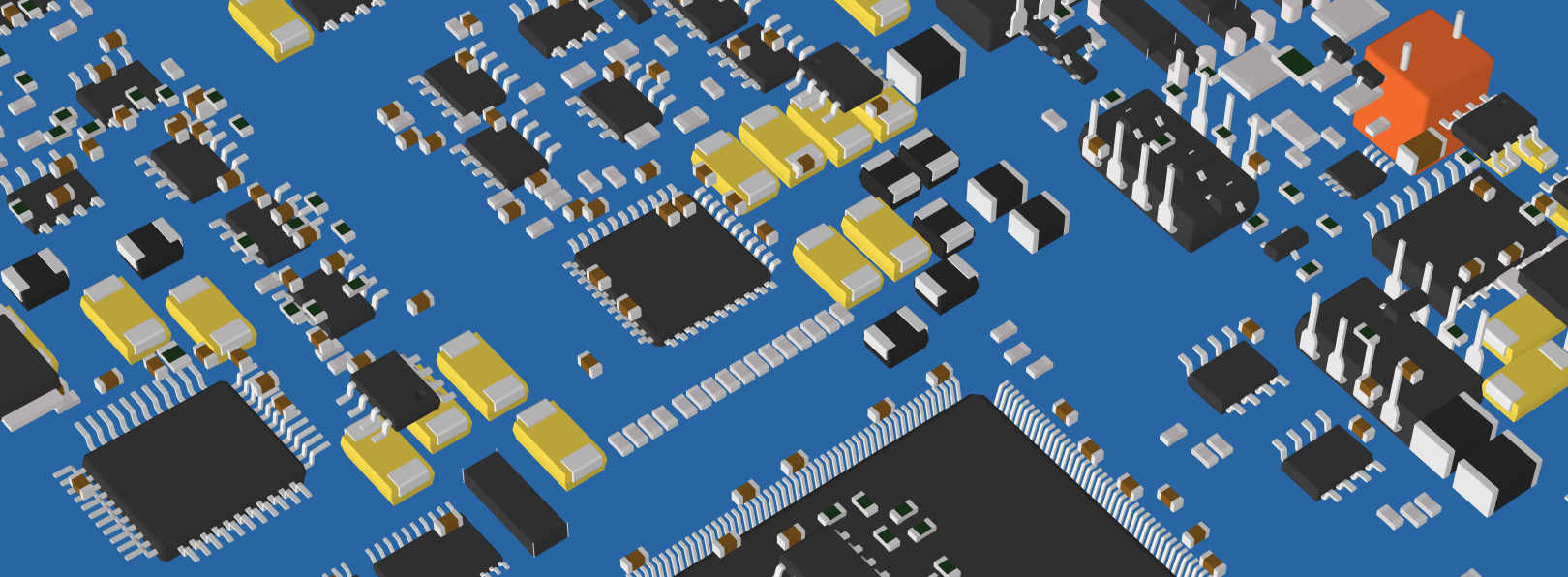 ZofzPCB 3D Components View